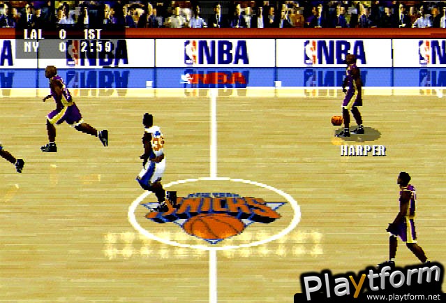 NBA Live 2001 (PlayStation)