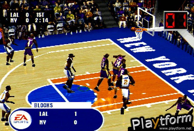 NBA Live 2001 (PlayStation)