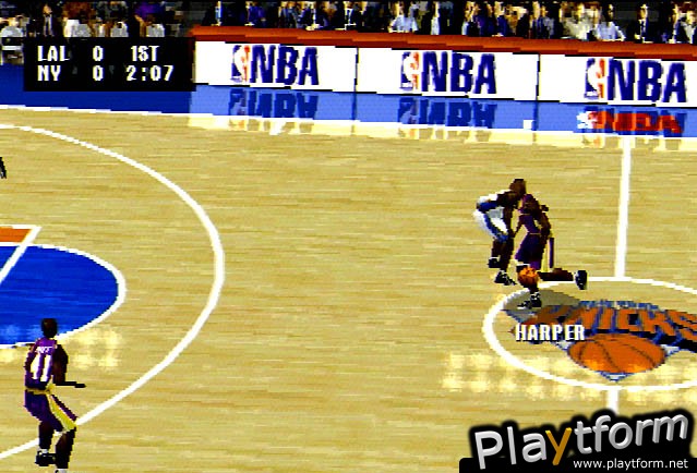 NBA Live 2001 (PlayStation)