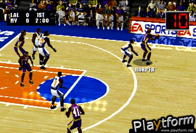 NBA Live 2001 (PlayStation)