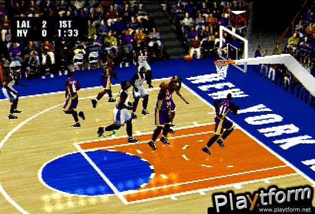 NBA Live 2001 (PlayStation)