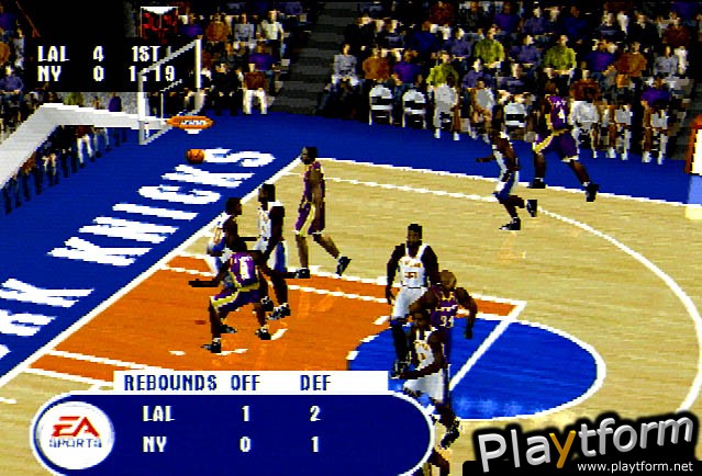 NBA Live 2001 (PlayStation)