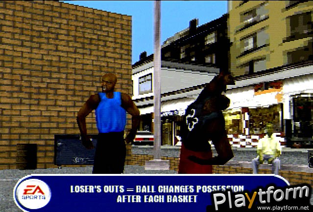 NBA Live 2001 (PlayStation)