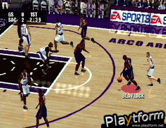 NBA Live 2001 (PlayStation)