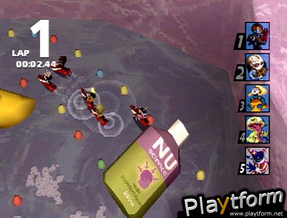 FoxKids.com Micro Maniacs Racing (PlayStation)