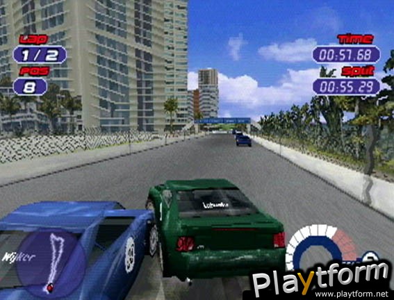 Jarrett & Labonte Stock Car Racing (PlayStation)