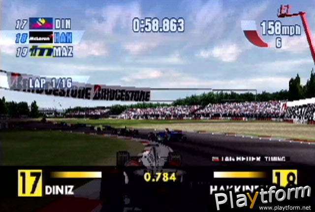 F1 Championship Season 2000 (PlayStation)