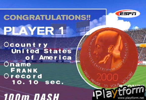 ESPN International Track & Field (Dreamcast)