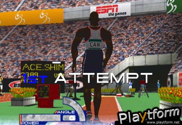 ESPN International Track & Field (Dreamcast)