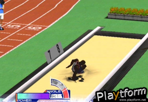 ESPN International Track & Field (Dreamcast)