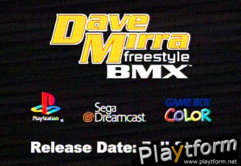 Dave Mirra Freestyle BMX (PlayStation)