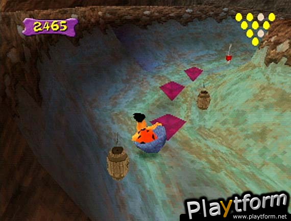 The Flintstones: Bedrock Bowling (PlayStation)