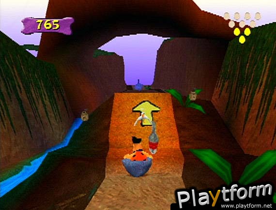 The Flintstones: Bedrock Bowling (PlayStation)