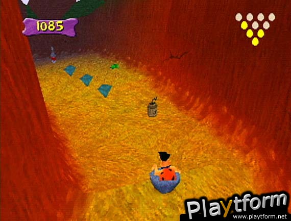 The Flintstones: Bedrock Bowling (PlayStation)