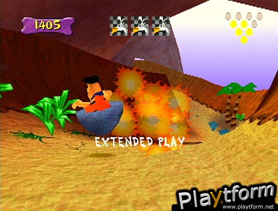 The Flintstones: Bedrock Bowling (PlayStation)