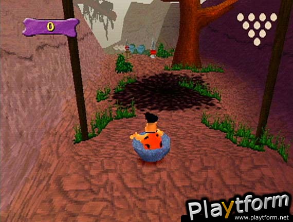 The Flintstones: Bedrock Bowling (PlayStation)