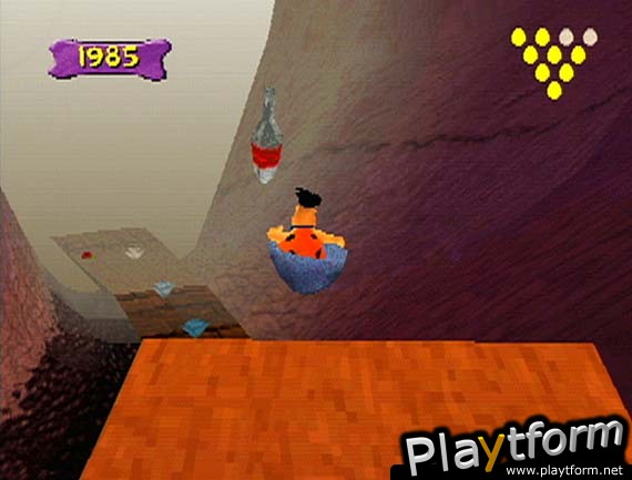 The Flintstones: Bedrock Bowling (PlayStation)