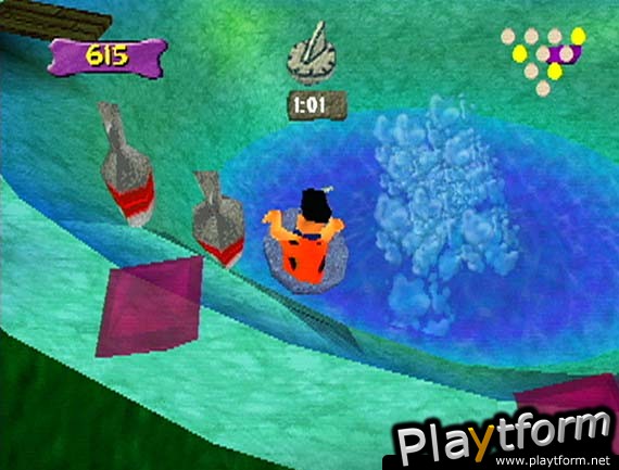 The Flintstones: Bedrock Bowling (PlayStation)