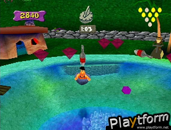 The Flintstones: Bedrock Bowling (PlayStation)