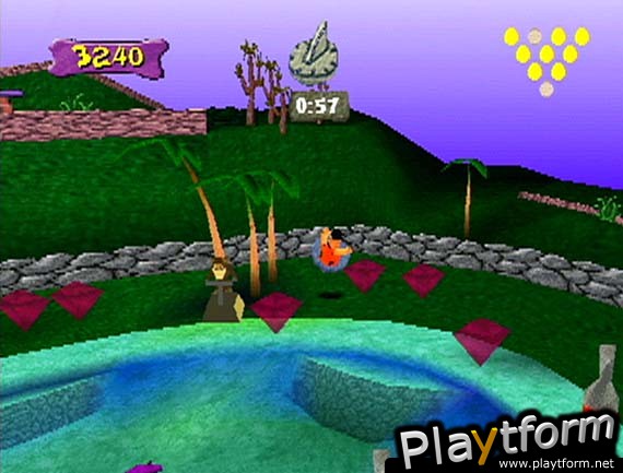 The Flintstones: Bedrock Bowling (PlayStation)