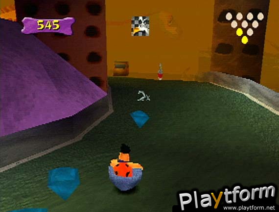 The Flintstones: Bedrock Bowling (PlayStation)