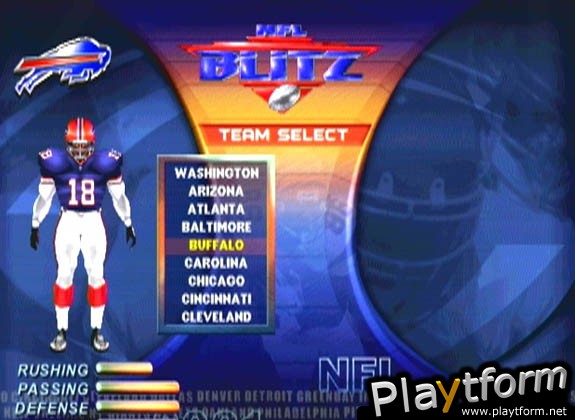 NFL Blitz 2001 (Dreamcast)