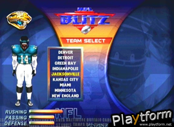 NFL Blitz 2001 (Dreamcast)