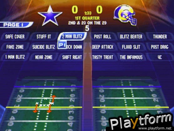 NFL Blitz 2001 (Dreamcast)