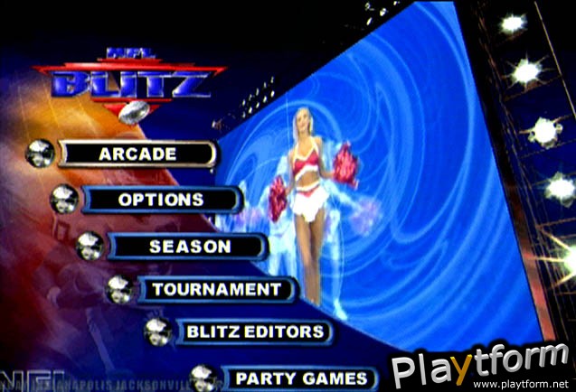 NFL Blitz 2001 (Dreamcast)