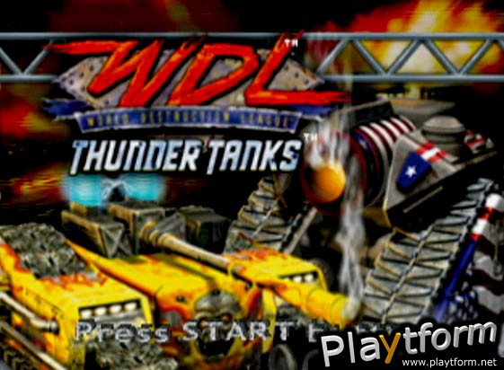 World Destruction League: Thunder Tanks (PlayStation)