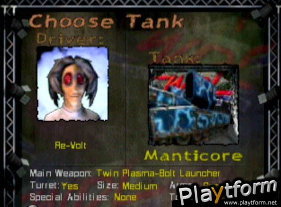 World Destruction League: Thunder Tanks (PlayStation)