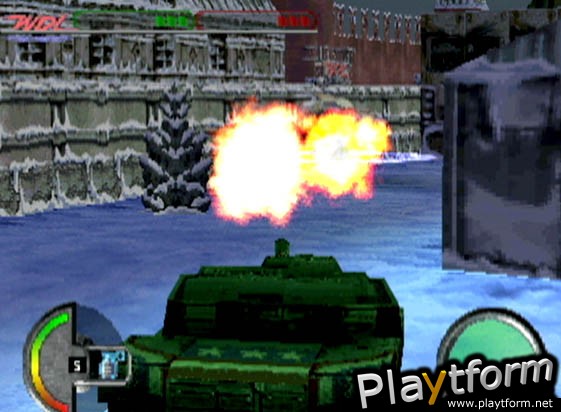 World Destruction League: Thunder Tanks (PlayStation)