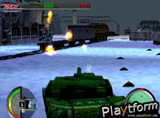 World Destruction League: Thunder Tanks (PlayStation)