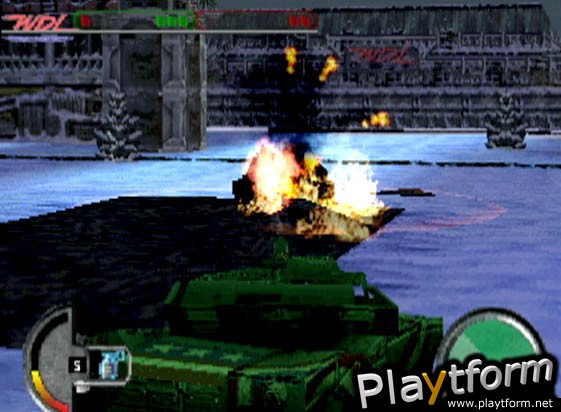 World Destruction League: Thunder Tanks (PlayStation)