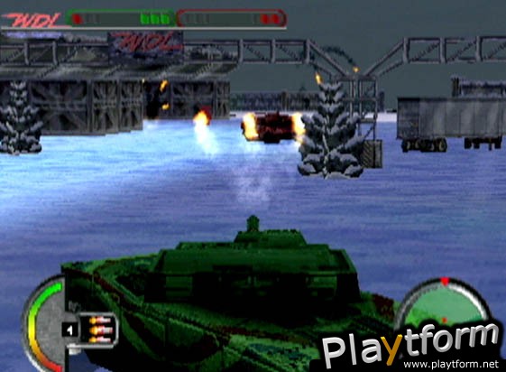 World Destruction League: Thunder Tanks (PlayStation)