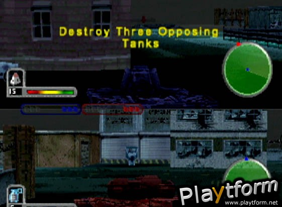 World Destruction League: Thunder Tanks (PlayStation)