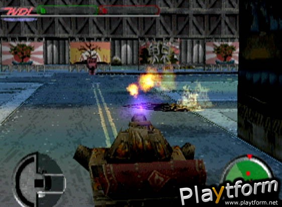 World Destruction League: Thunder Tanks (PlayStation)