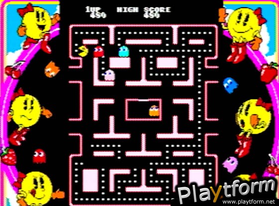 Ms. Pac-Man Maze Madness (PlayStation)