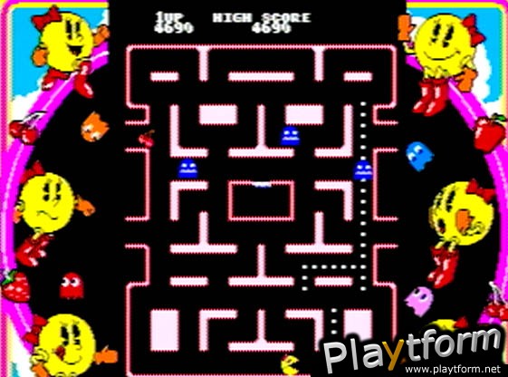 Ms. Pac-Man Maze Madness (PlayStation)