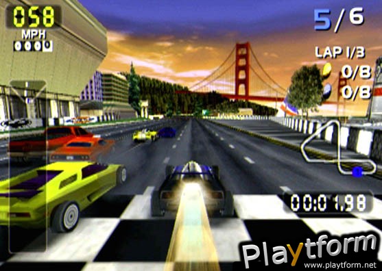 San Francisco Rush 2049 (Dreamcast)