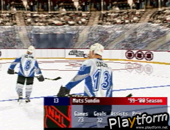 NHL FaceOff 2001 (PlayStation)