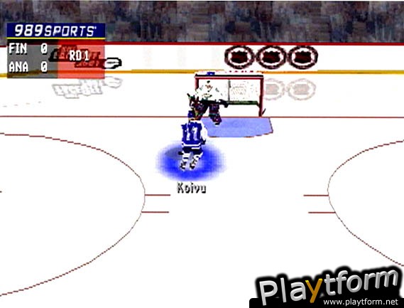 NHL FaceOff 2001 (PlayStation)