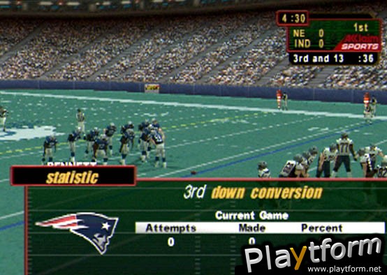 NFL QB Club 2001 (Nintendo 64)