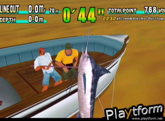 Sega Marine Fishing (Dreamcast)