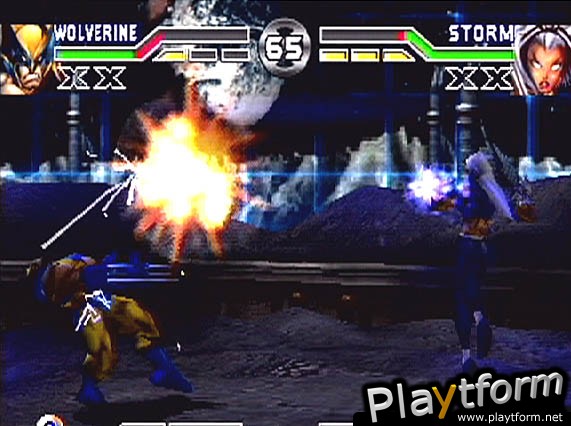 X-Men: Mutant Academy (PlayStation)