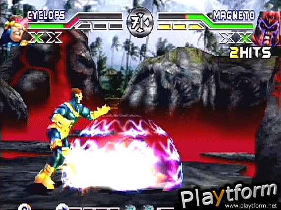 X-Men: Mutant Academy (PlayStation)