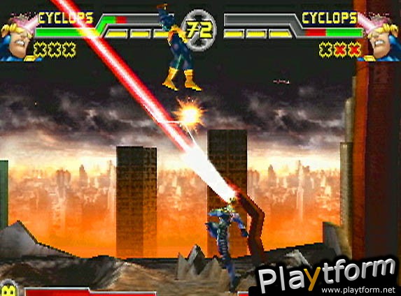 X-Men: Mutant Academy (PlayStation)