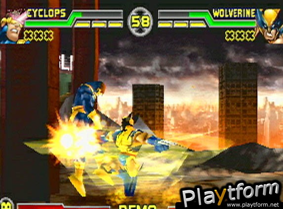 X-Men: Mutant Academy (PlayStation)