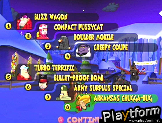 Wacky Races (Dreamcast)