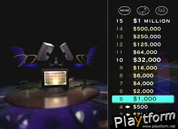 Who Wants to Be a Millionaire 2nd Edition (PlayStation)